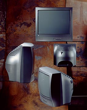 Four televisions photo